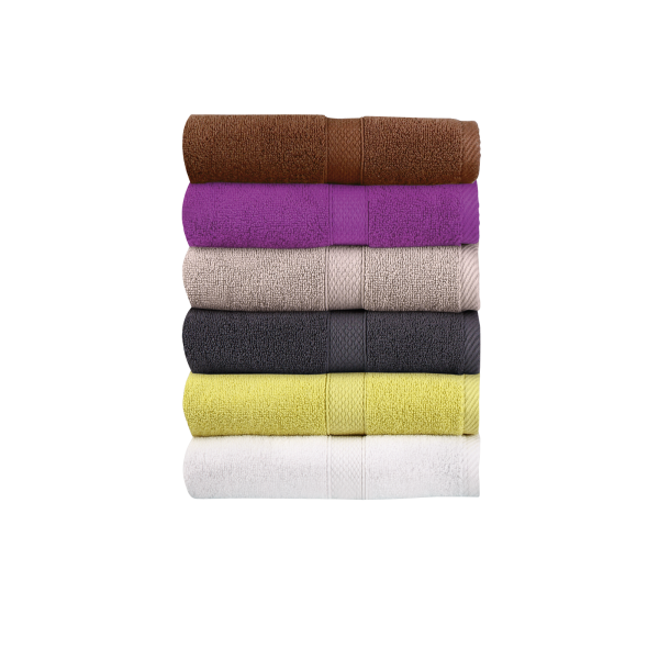 Terry towel in 100% cotton in withe