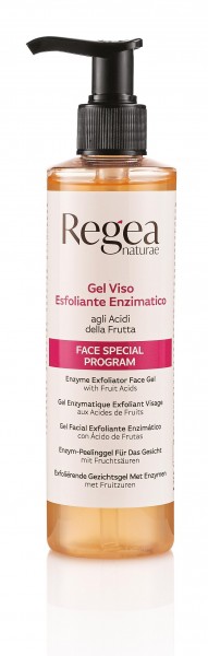 Enzyme exfoliator face gel with fruit acids