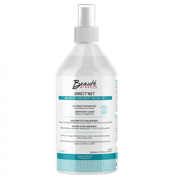 Disinfection spray for surfaces